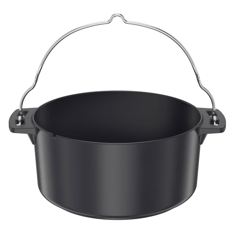 Rösle Dutchoven Ø 28cm matt schwarz emailliert