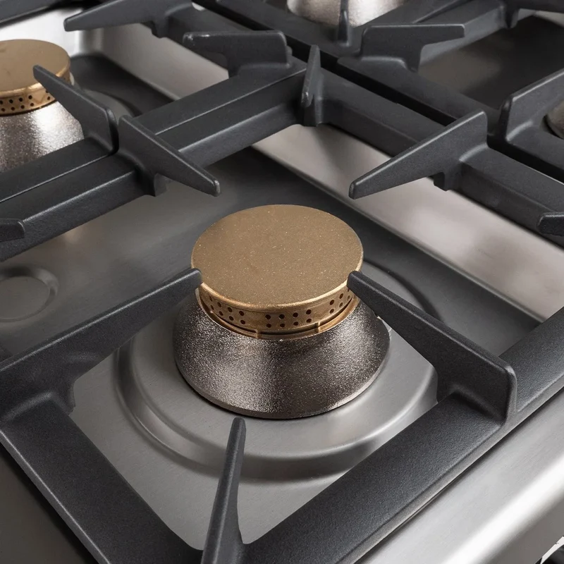 Gasherd Serie 700 - 110/70 mit Gasbackofen - 6 Kochstellen - 48 kW