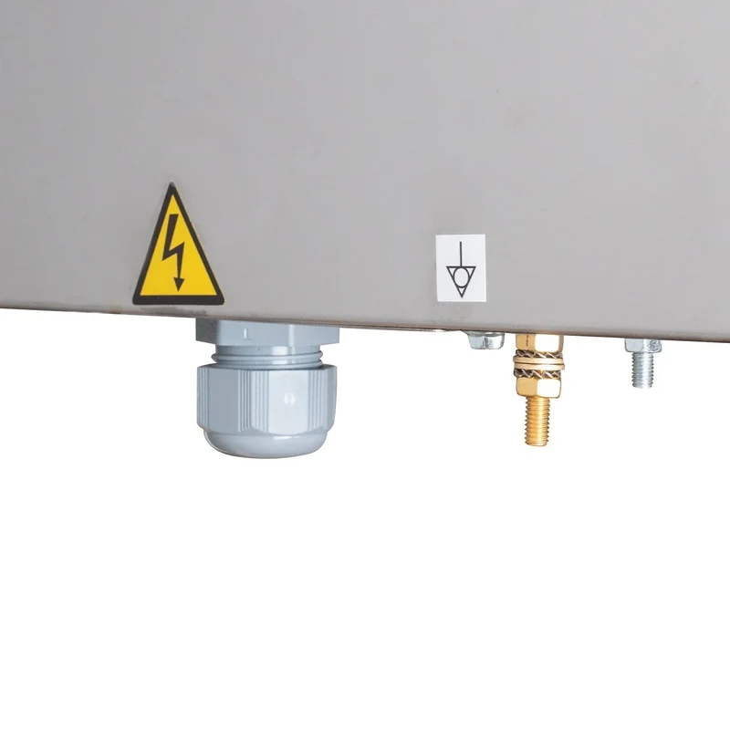Gasherd Serie 700 - 110/70 mit Elektrobackofen - 6 Kochstellen - 42 kW