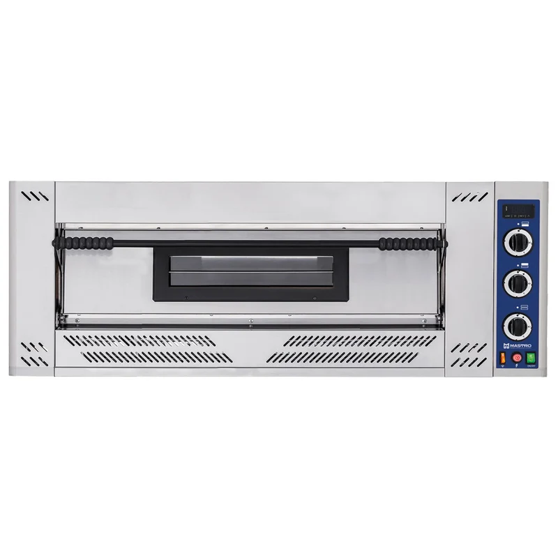 Mastro Gas-Pizzaofen für 9 Pizzen ø 30 cm, mechanische Bedienung