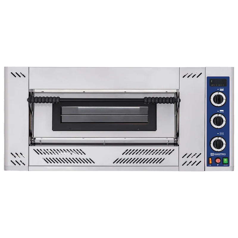 Mastro Gas-Pizzaofen für 4 Pizzen ø 30 cm, mechanische Bedienung