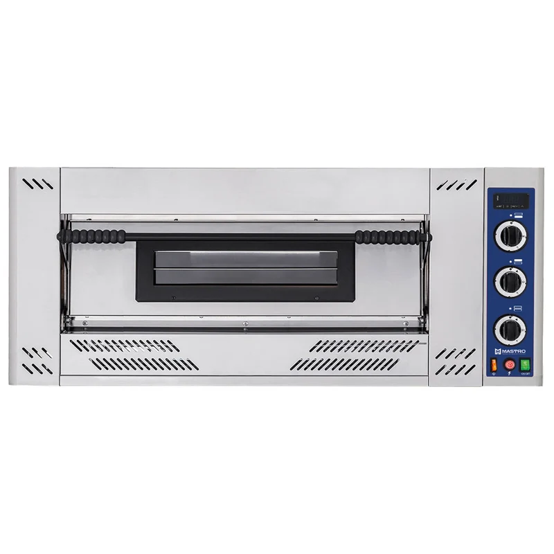 Mastro Gas-Pizzaofen für 6 Pizzen ø 30 cm, mechanische Bedienung