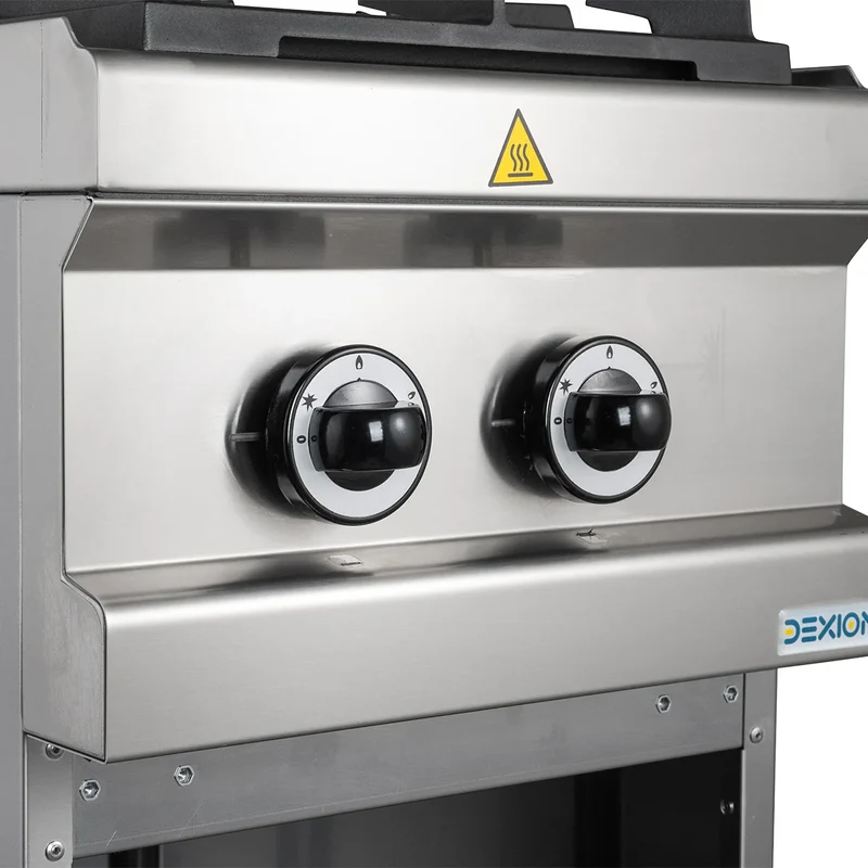 Gasherd Serie 700 - 40/70 - 2 Kochstellen - 14 kW