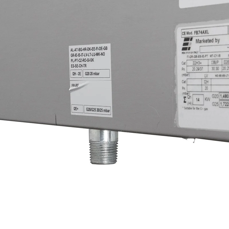 Gasherd Serie 700 - 40/70 - 2 Kochstellen - 14 kW