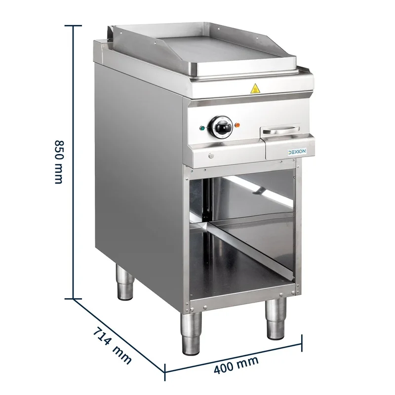 Elektrogrillplatte Serie 700 - 40/70 - glatt