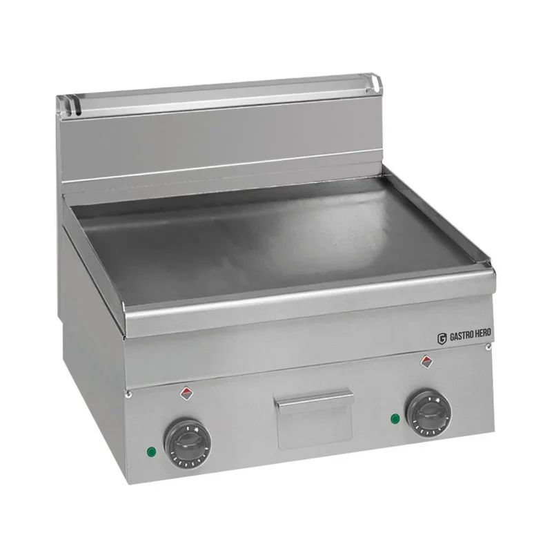 Elektro-Grillplatte Serie 600 - 60/60 - glatt - Tischgerät - 7,5 kW