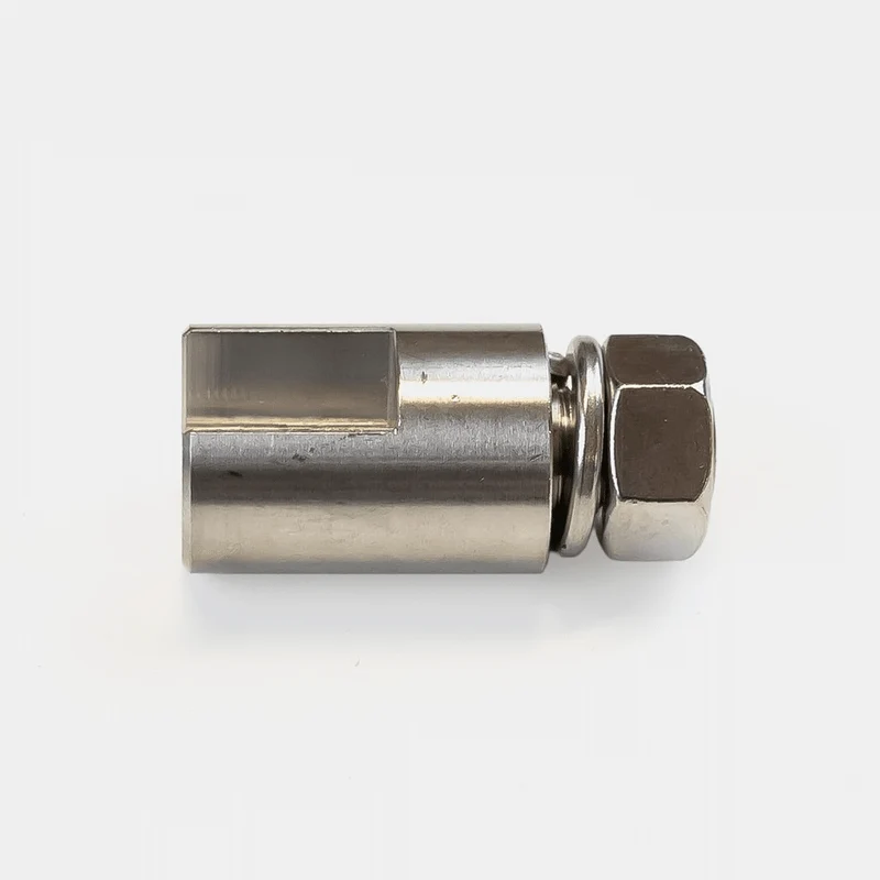KSF Spießauflage mit Mutter und Federring 43mm