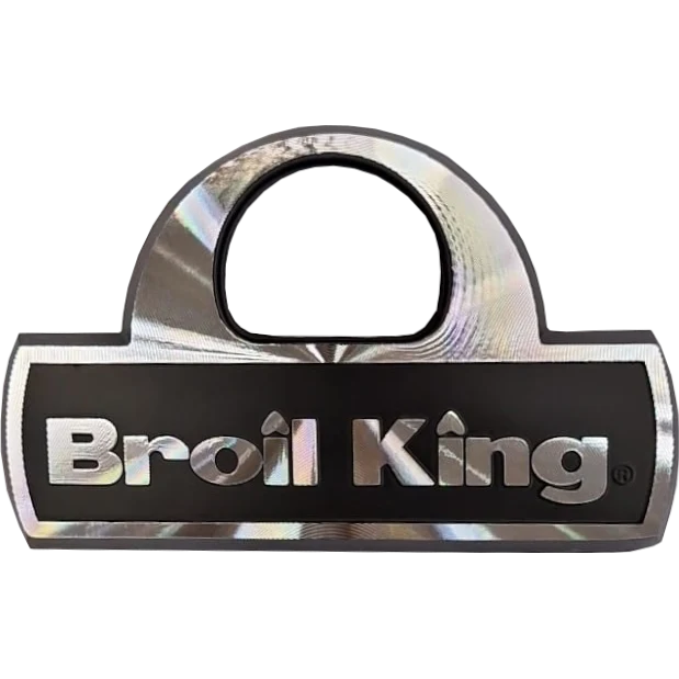 Broil King Nameplate BK für halb-runde Deckel