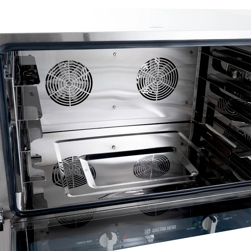 Heißluftofen ECO - Manuell - 4x EN 600x400 oder GN 1/1 - 4,6 kW - 400V