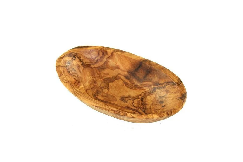 Schälchen Oval klein Länge ca. 12cm Olivenholz