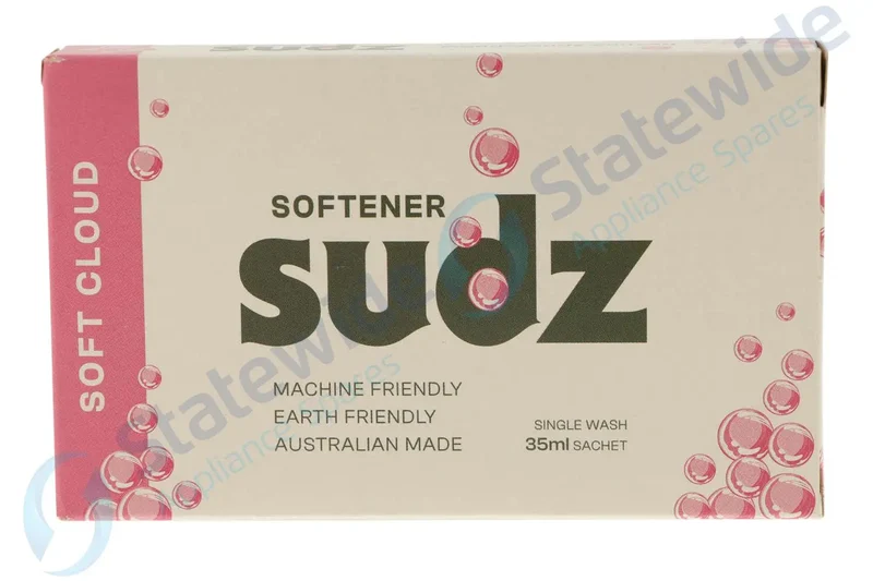 SUDZ LAUNDRY LIQUID SOFTENER VENDING - BULK CARTON (Single Pack QTY 144)
