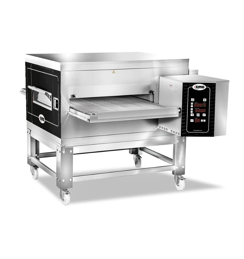 GMG Durchlaufofen mit Kettenband, Bandbreite 810mm, Elektroanschluß mit 400V/27kW