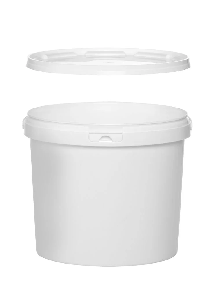 HENDI Eimer, 5,8 l weiss PP 260x195 mm