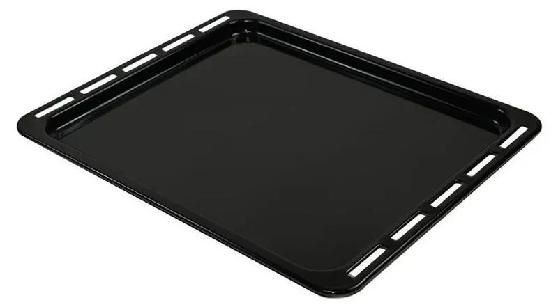 ARISTON/WHIRLPOOL Oven BAKING TRAY (ENAMELLED Black)-Genuine