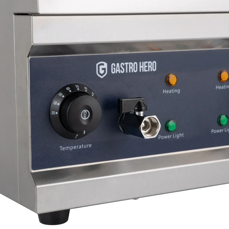 Elektrischer Nudelkocher - 4 Siebe - 16,5l