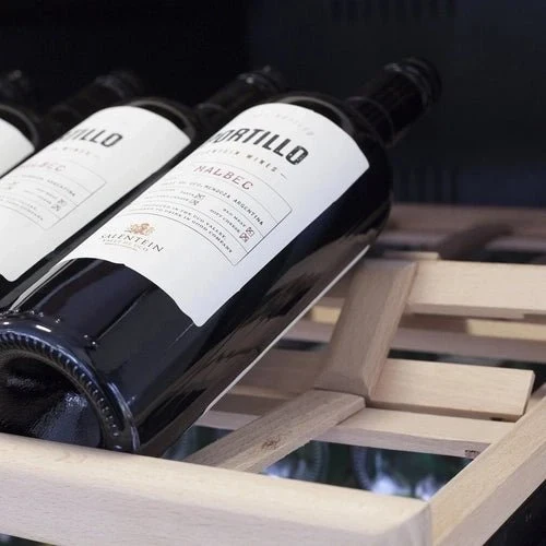 CASO WineComfort 1260 Smart Weinkühlschrank, 126 Flaschen, 2 Zonen, WLAN