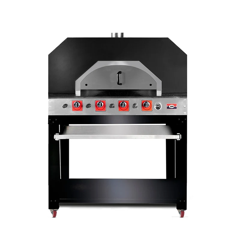 GMG Gas-Pizzaofen, 9x Ø 30cm, 34 kW, GAS, Schamottsteinboden, 1 Backkammer