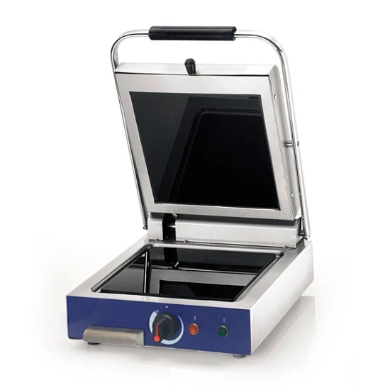 Ristormarkt Kontaktgrill mit Glaskeramik-Platten, 250x250 mm