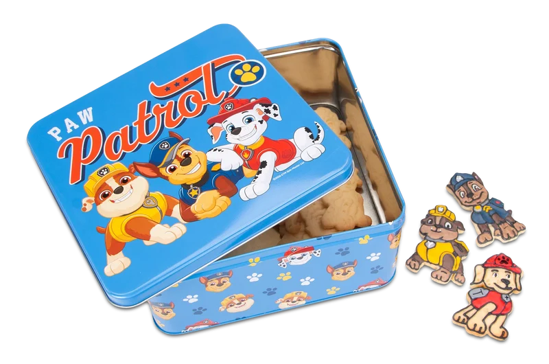 Paw Patrol Jungs 21 x 21 cm | H 10cm Blau Gebäckdose