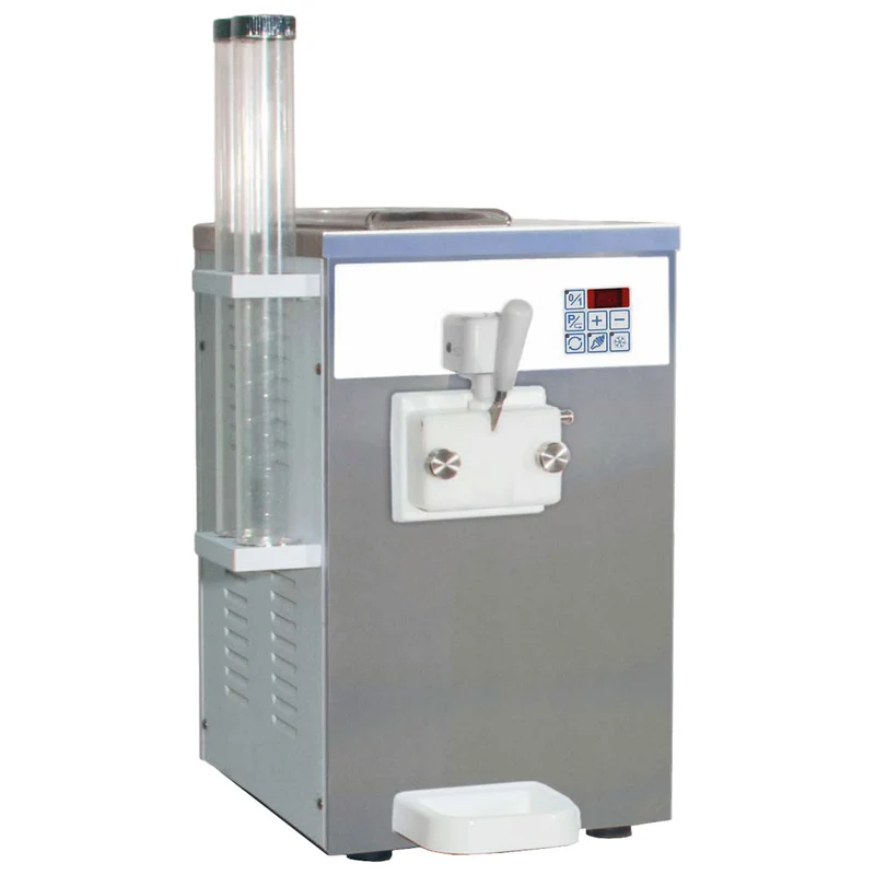 Virtus Softeismaschine mit Luftkühlung, Produktion 9 kg/h (120 Eistüten)