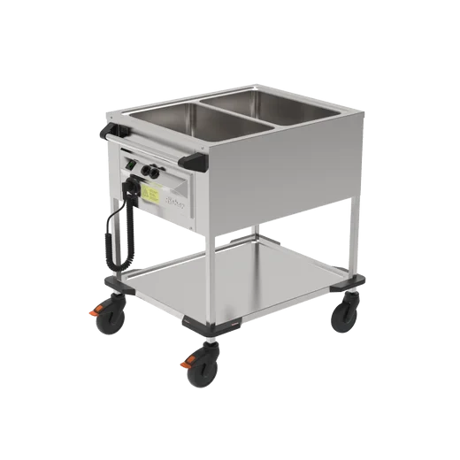 Rieber Bain-Marie-Wagen 2x GN1/1