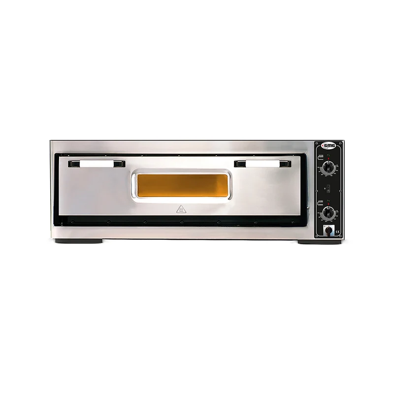 GMG Pizzaofen PF9292 E, elektrisch, 9x Ø30cm, 8 kW, 400V, Edelstahl 1 Backkammer
