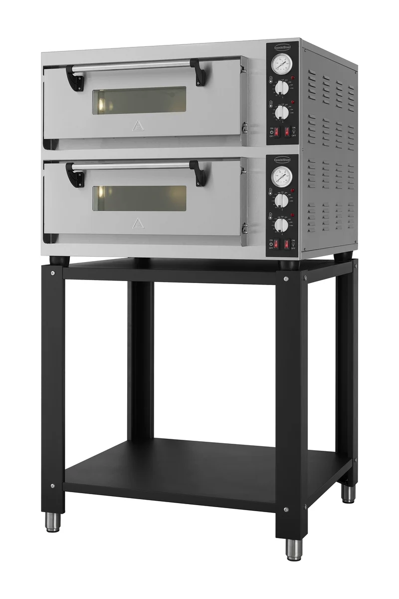 Combisteel Elek. Pizzaöfen Doppelt 2 x 4, 810 x 880 x 720 mm