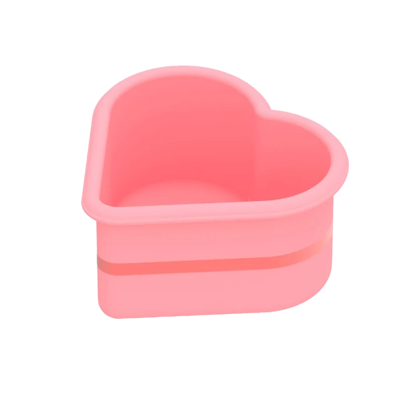 Muffinformen Herz "Pastell Mix" 6er Set