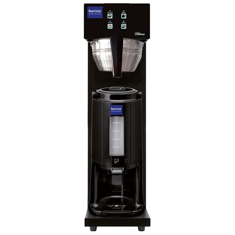 Mastro Filterkaffeemaschine programmierbar mit Isolierkanne 2,5 Liter, Festwasseranschluss