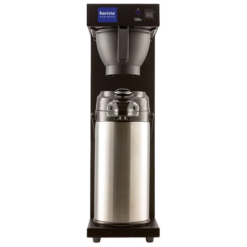 Mastro Filterkaffeemaschine mit 1 Thermoskanne Air Pot 2,2 Liter, manuelle Wasserbefüllung