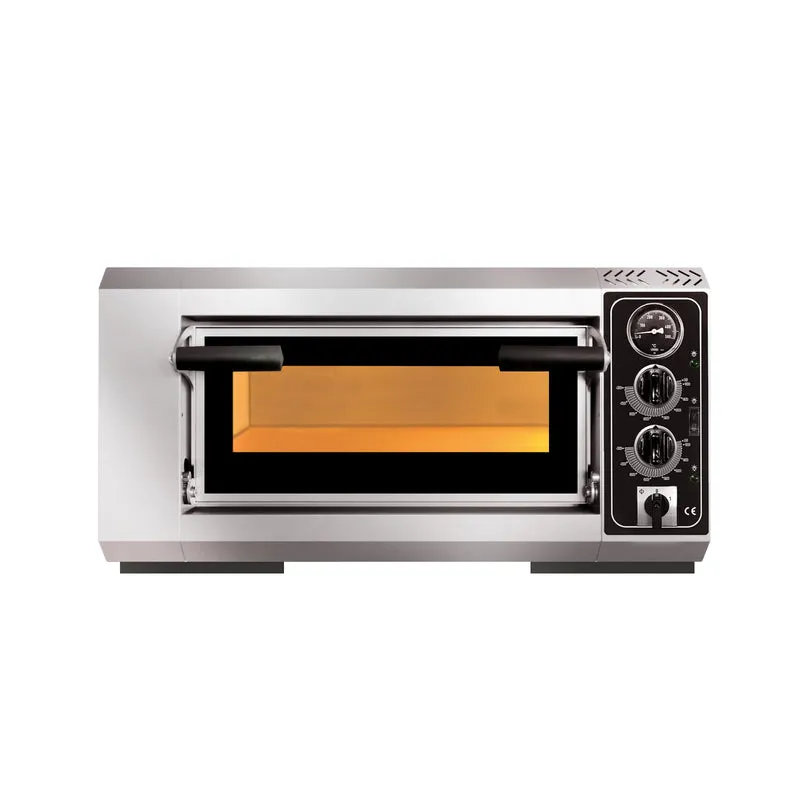 GMG Pizzaofen PF4040 A elektrisch, 1x Ø 39cm, 3,5 kW, 230V, Edelstahl 1 Backkammer
