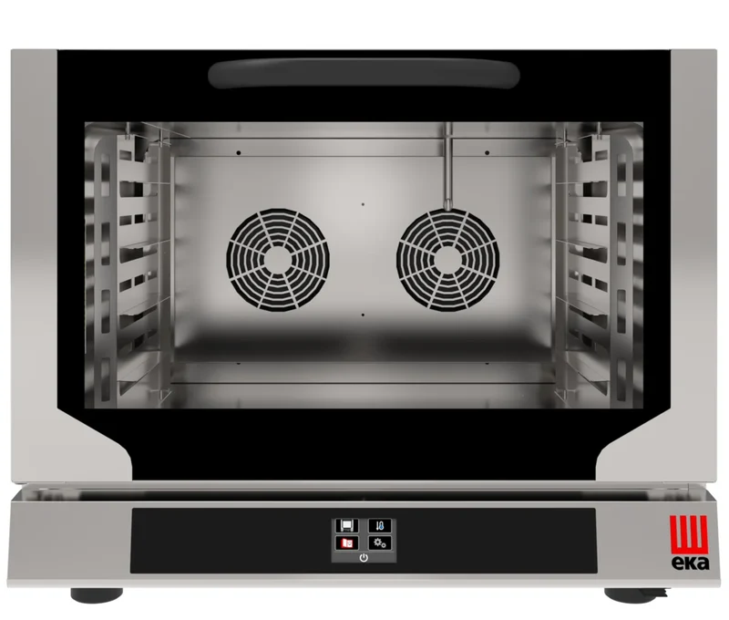 Tecnoeka Umluft-Konvektionsofen Evolution Next EKF 464 N T UD, 4 x 600x400 mm, Direktdampf, Touch-Steuerung