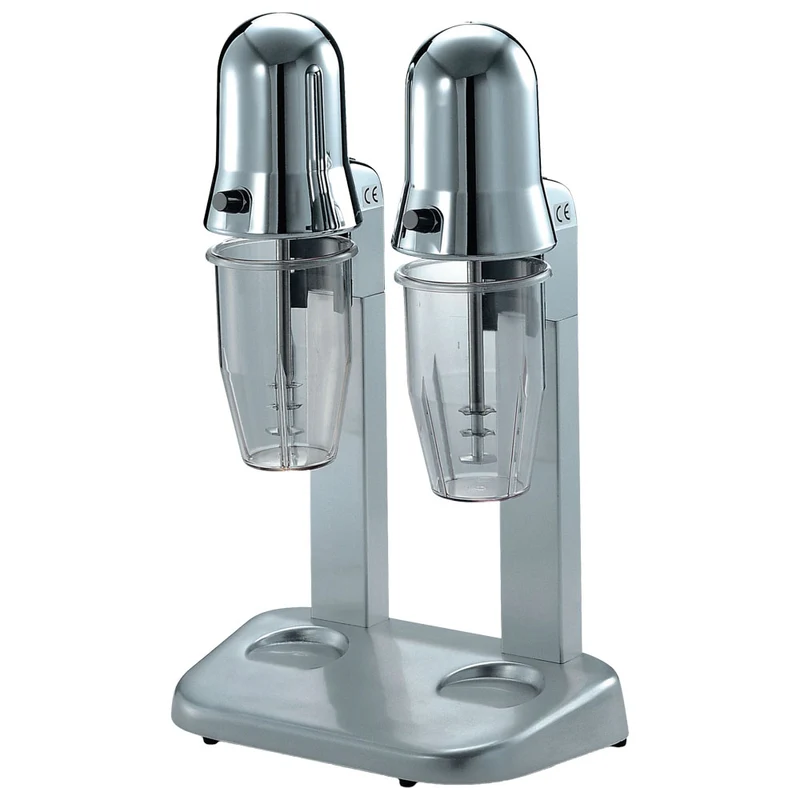 Mastro Milchshakemixer mit Geschwindigkeitsregler und 2 Tritan-Becher 0,55 Liter