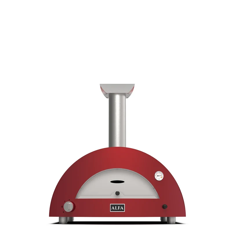 Alfa Forni Moderno 2 Pizze, Gas/Hybrid, Grau