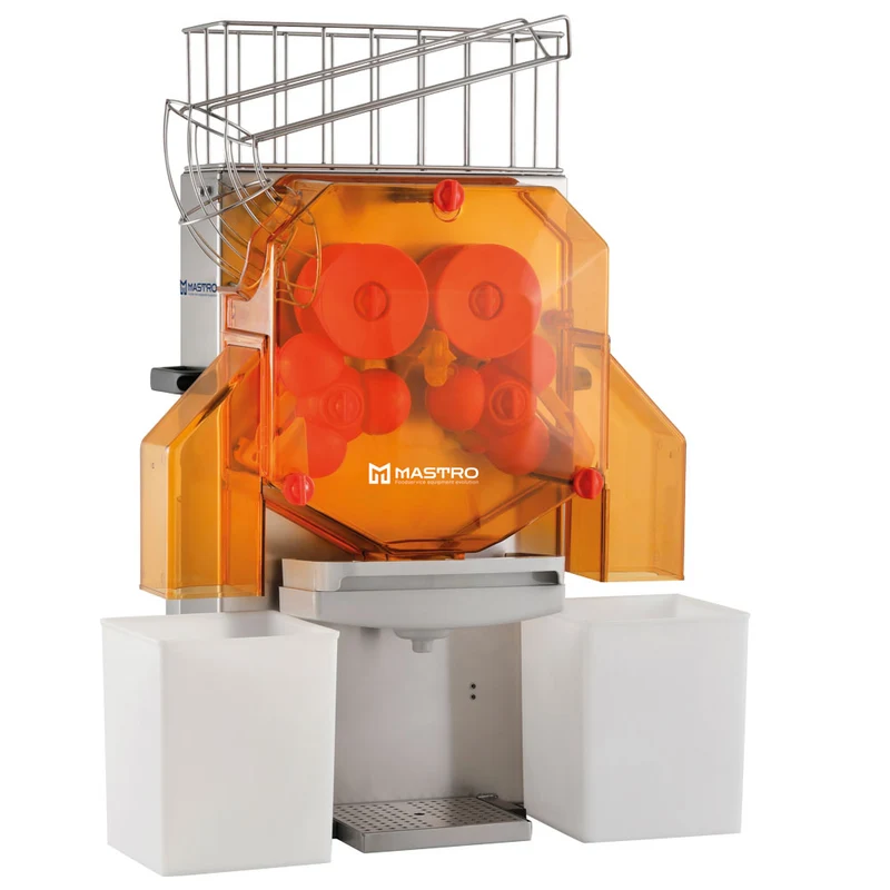 Mastro Zitruspresse halbautomatisch, 28 Orangen/Minute, ø 60-80 mm, Korb 7 kg