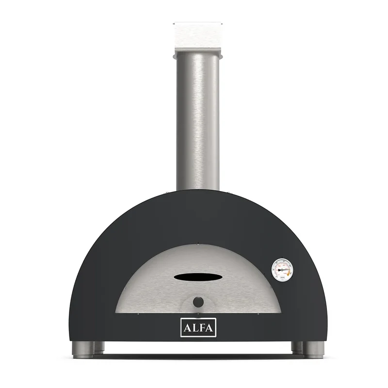 Alfa Forni Moderno 1 Pizza, Gas/Hybrid, grau