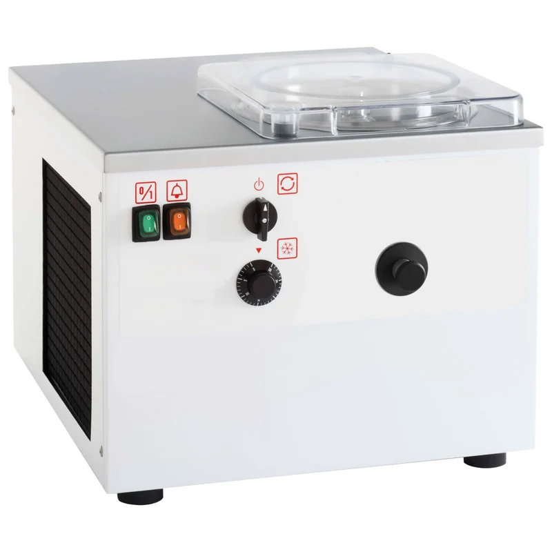 Virtus Speiseeismaschine mit Luftkühlung, Tischmodell, Produktion 10 Liter/h