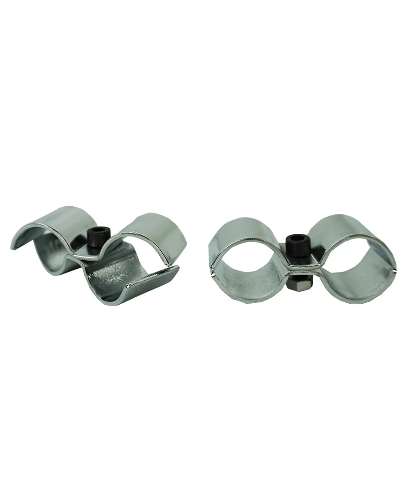 Combisteel Satz mit 2 Chrom Halterungen Zum Verbinden der Regale für 7530.0005-0010-0015-0020