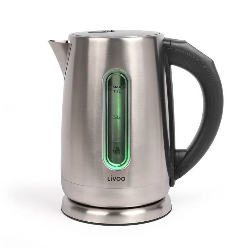 Wasserkocher Edelstahl mit variabler Temperatur 1,7 L