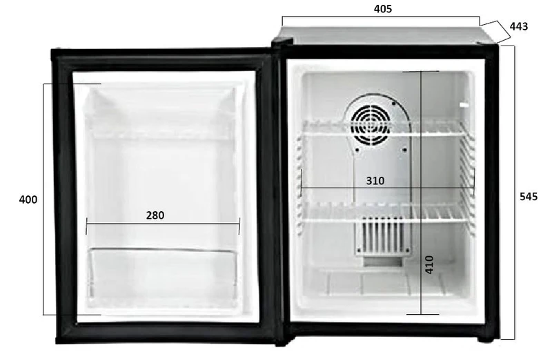 Combisteel Minibar 40L Peltier System