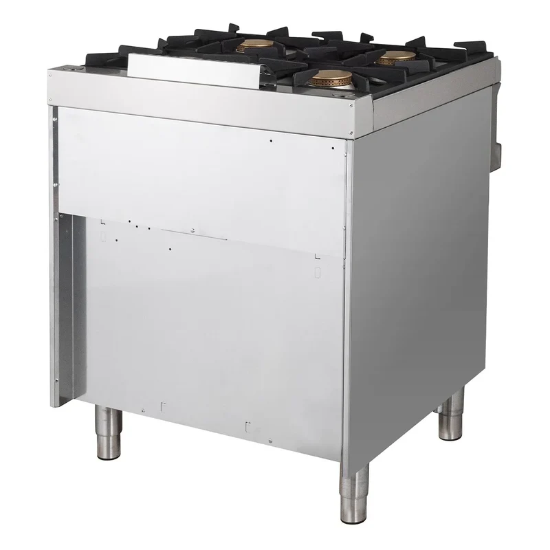Gasherd Serie 700 - 70/70 - 4 Kochstellen - 28 kW