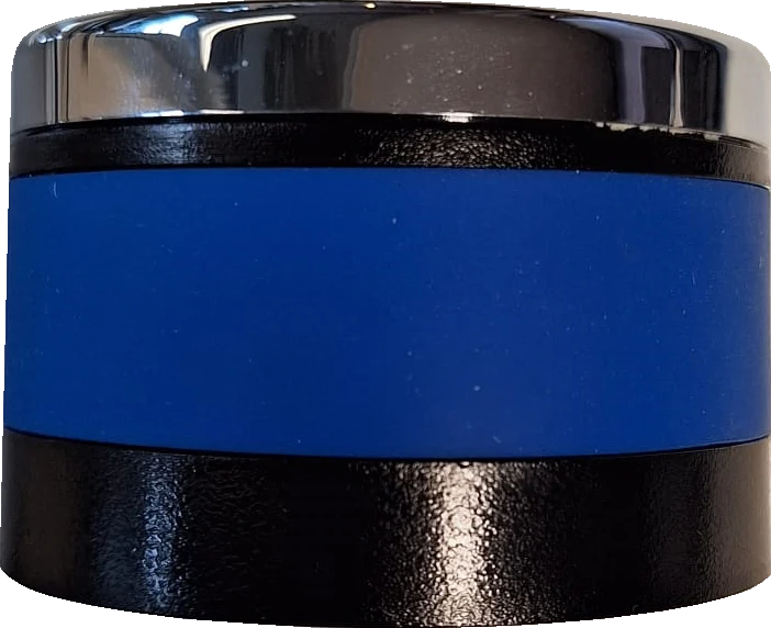 Napoleon Drehknopf groß, Blauer Griff