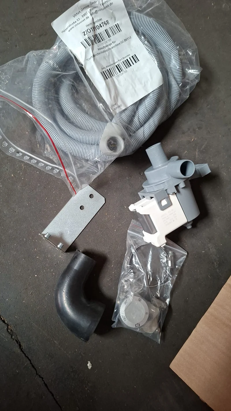 Mastro Ablaufpumpe für Korbdurchschubspülmaschine GLB0112