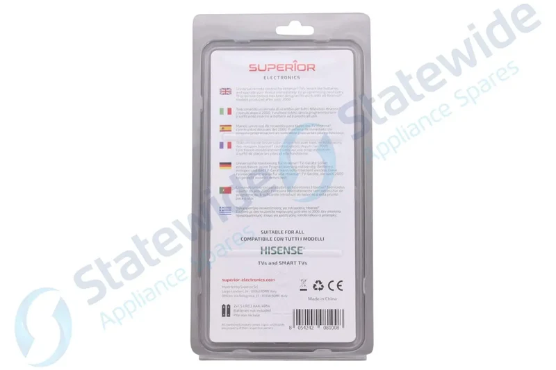 Universal TV Remote Control For ALMOST ALL HISENSE TV'S-NON Genuine