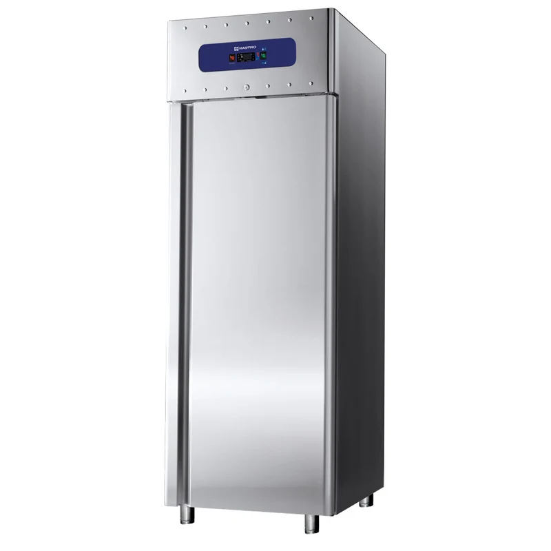 Mastro Kühlschrank 700 Liter aus Edelstahl, GN 2/1, -2°/+8°C