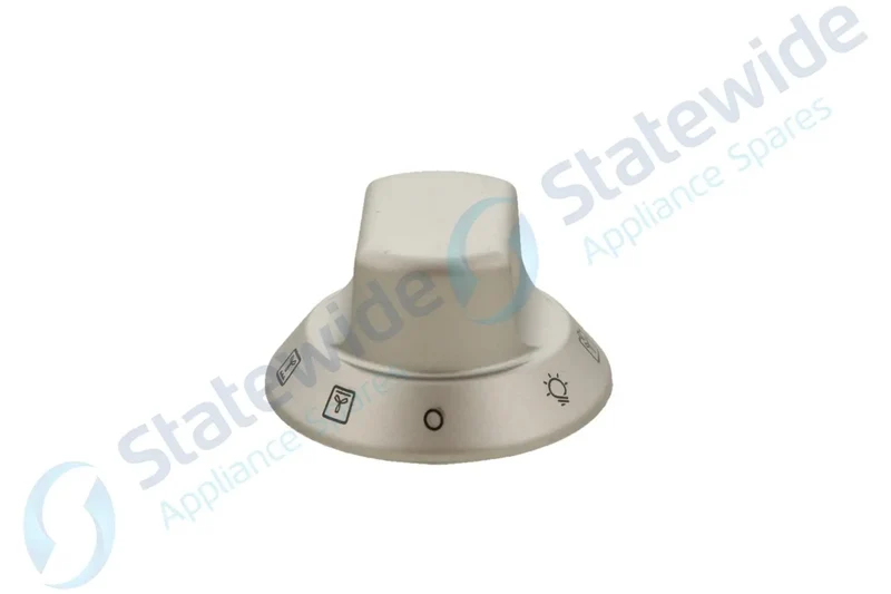 EURO/Westinghouse Oven MULTI-FUNCTION Control Knob (SILVER)-Genuine