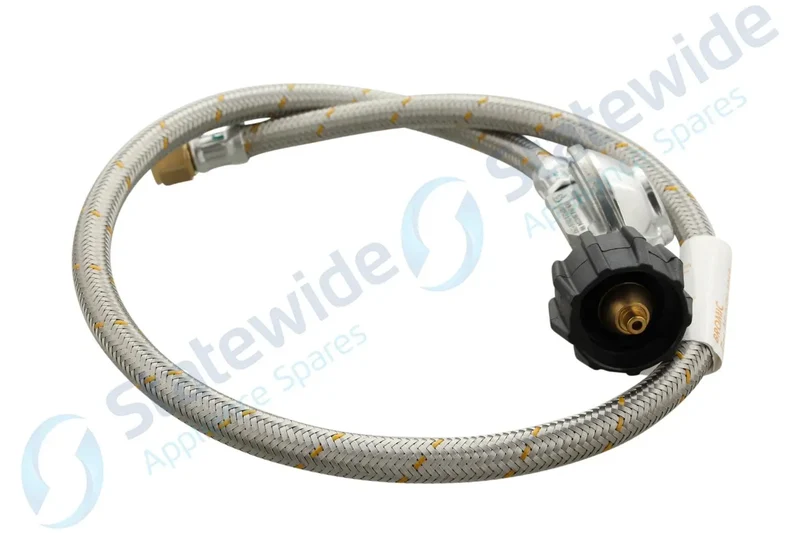 BEEFEATER BBQ REGULATOR BRAIDED Hose 3/8 900mm SS-LPG