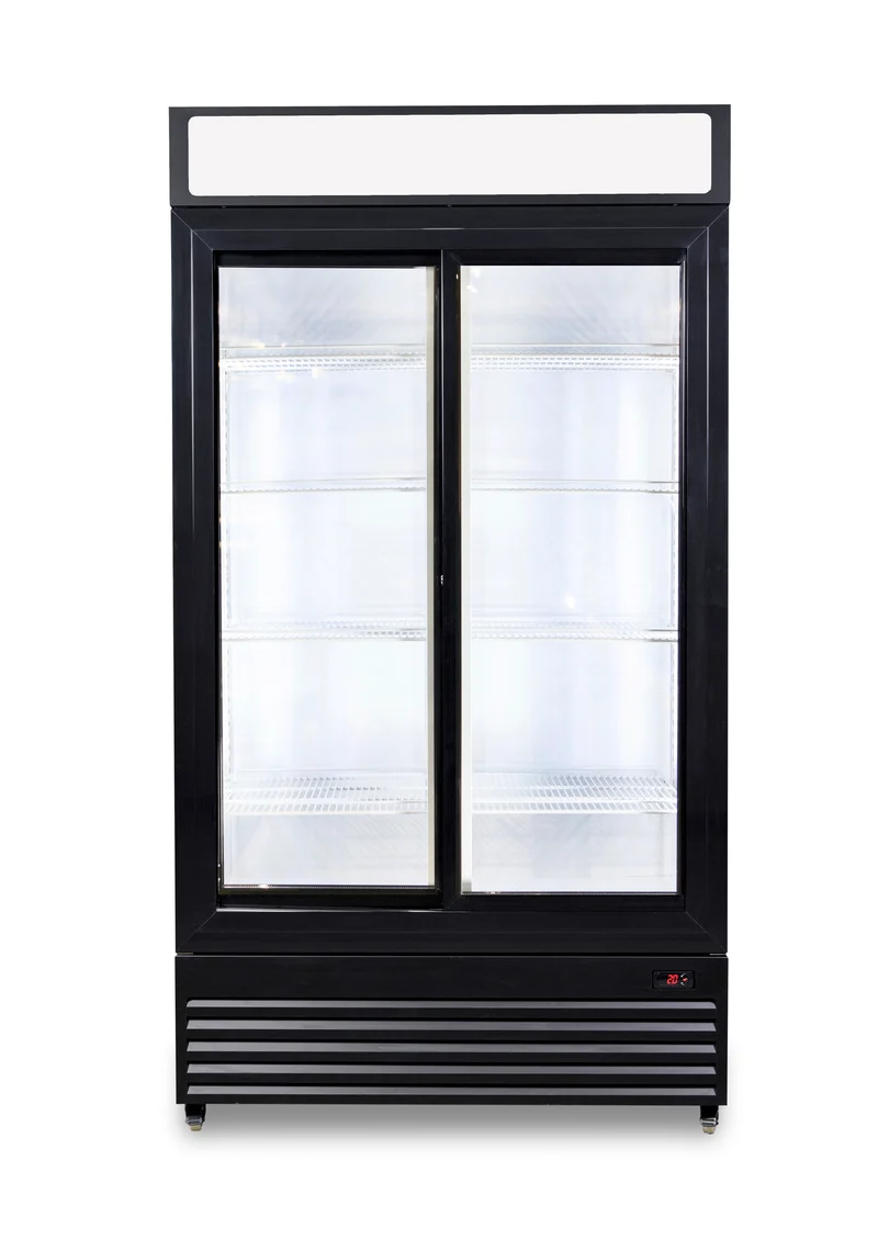 Combisteel Kühlschrank mit Schiebeglastüren BEZ-750 Sl