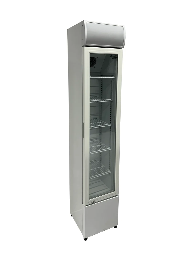 Combisteel Kühlschrank Glastür Schmall