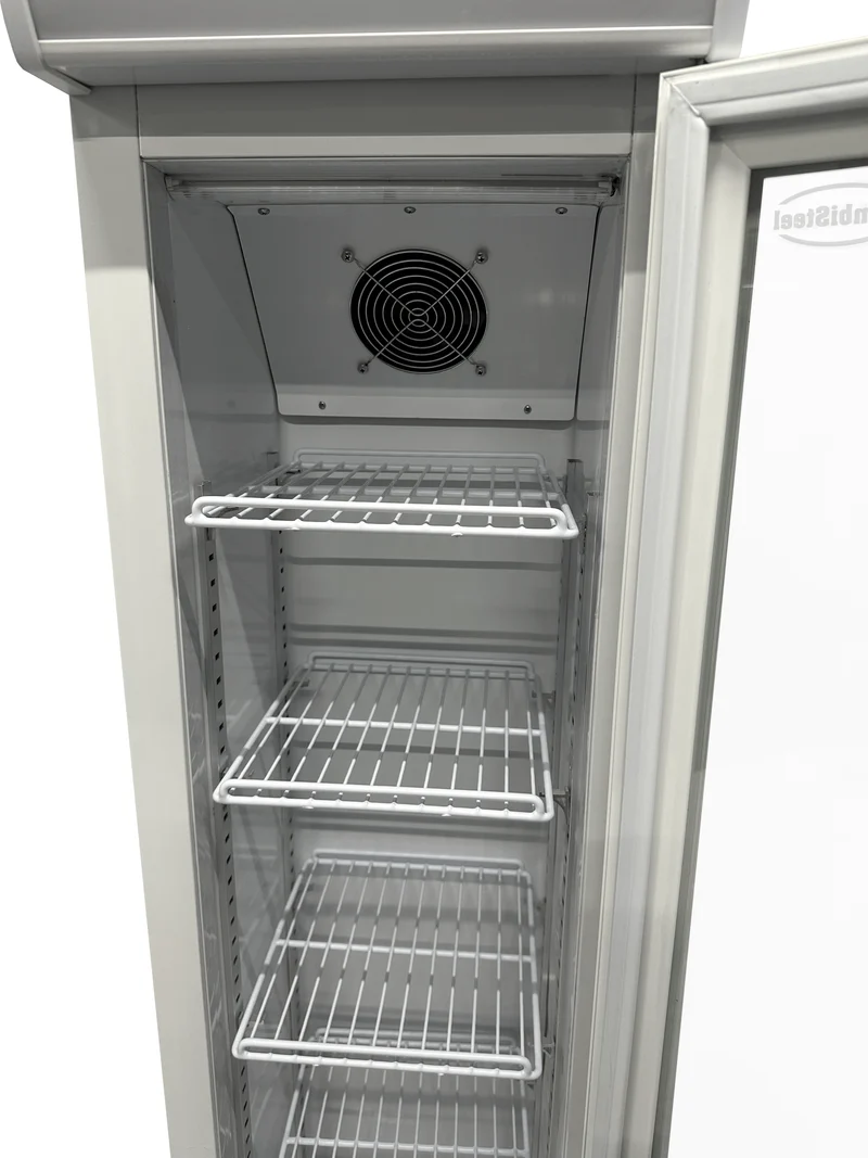Combisteel Kühlschrank Glastür Schmall